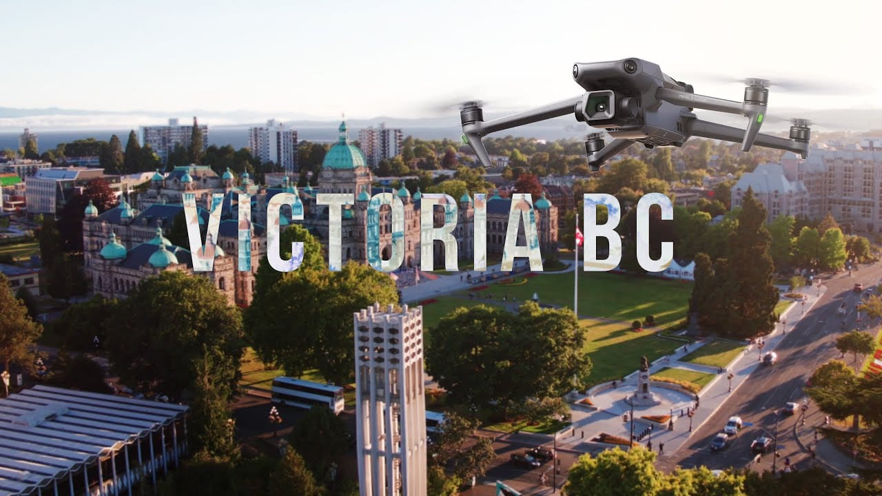 Виктория, Британская Колумбия. Видео 4K