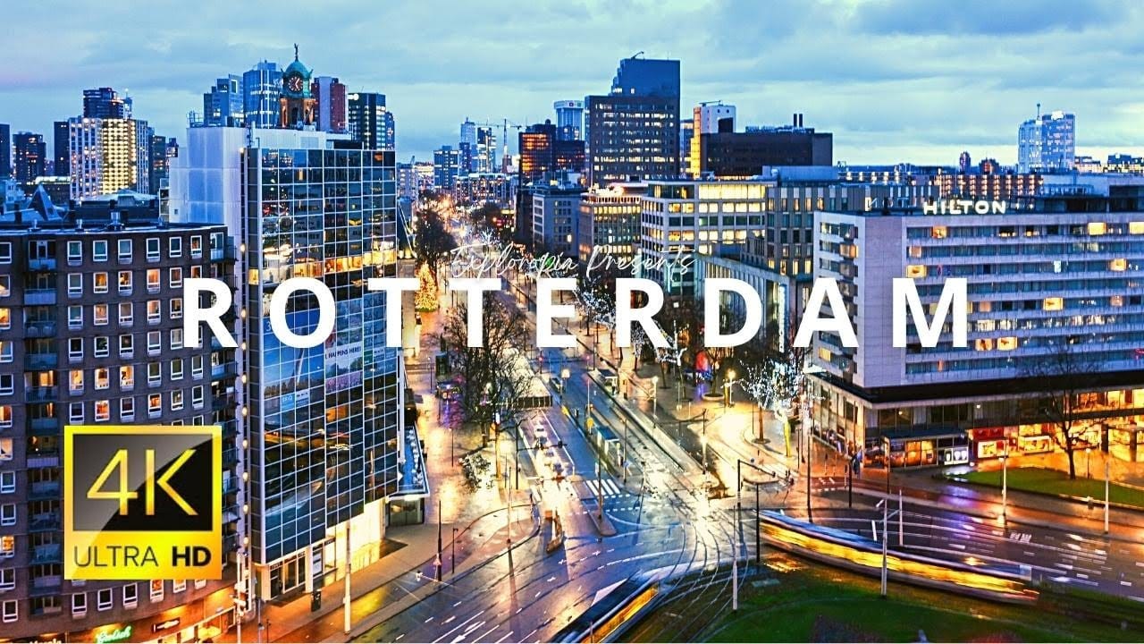 Роттердам, Нидерланды. Видео