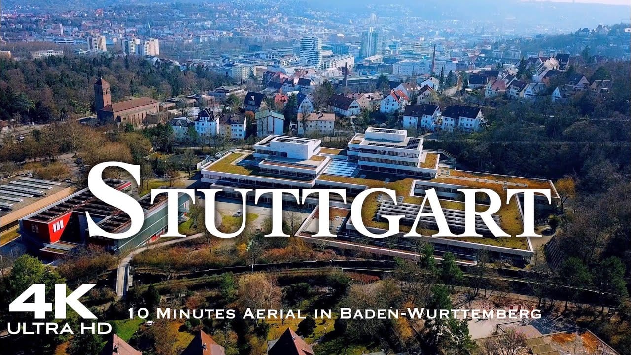 Штутгарт, Германия. Видео