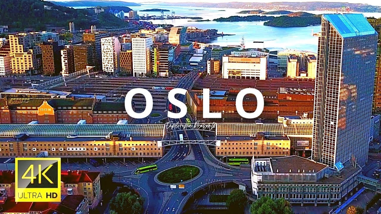 Осло, Норвегия, в 4K