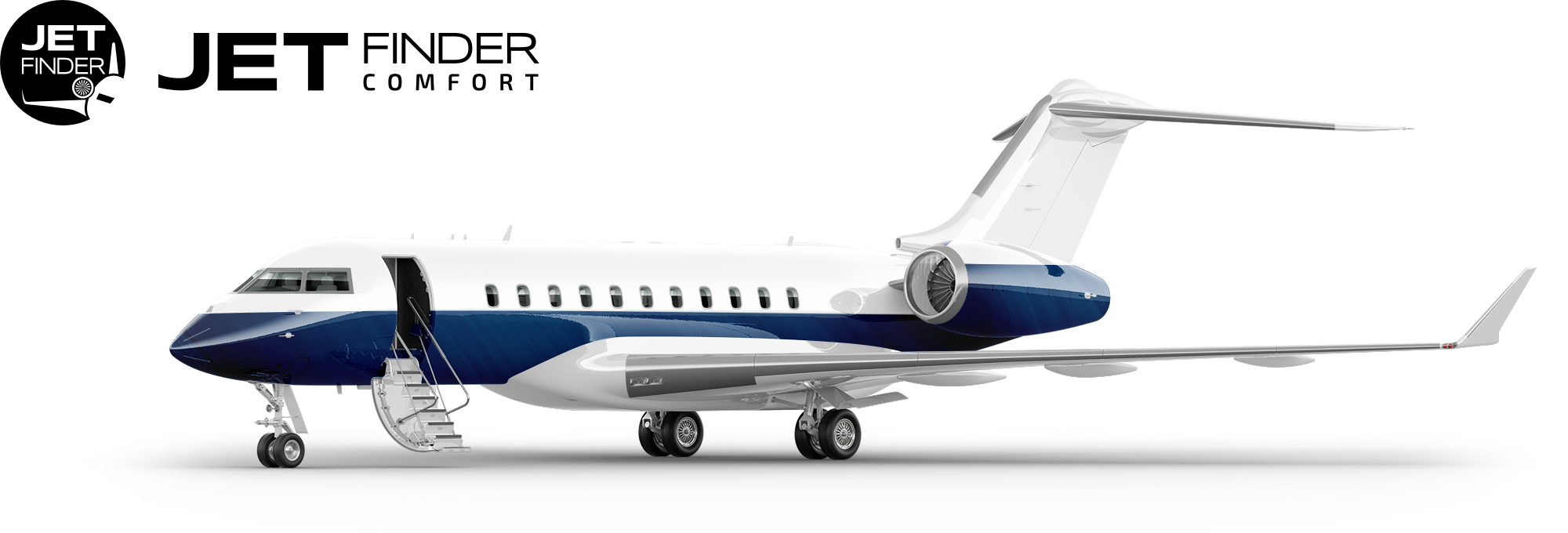 Private Jet Membership Bombardier Global opened door