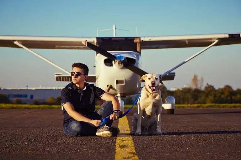 Pets on Private Jets