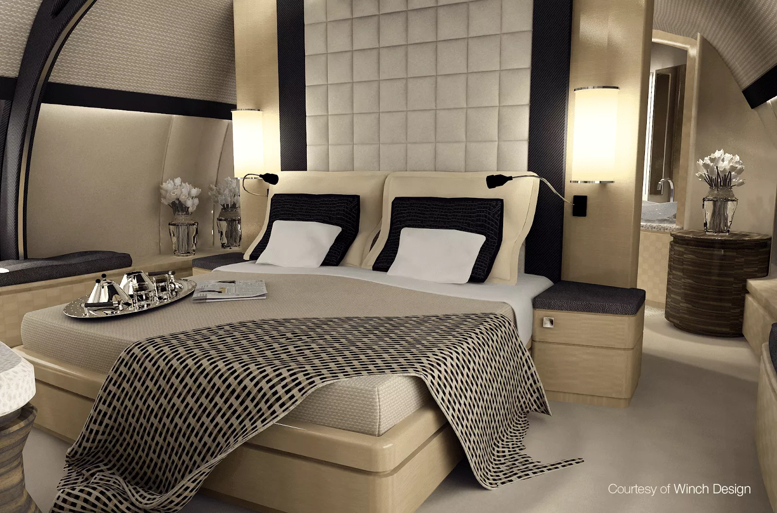 Boeing 787 Private Jet Interior