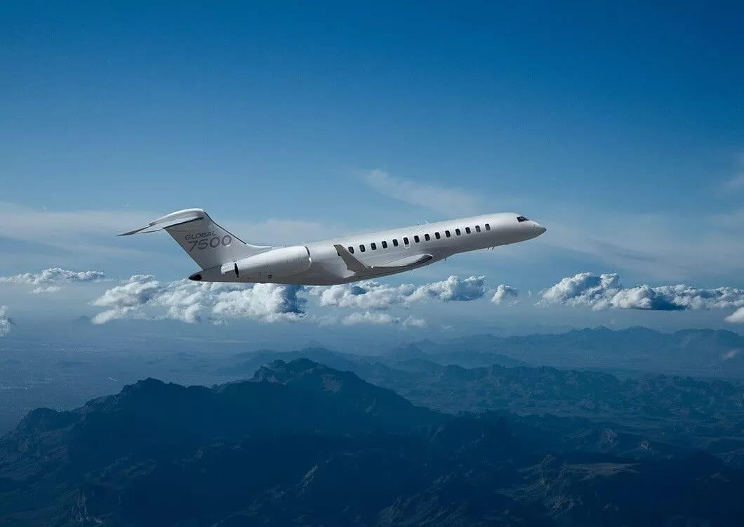 Bombardier Global 7500 Global 7500: Spacious, ultra-long-range jet, providing exceptional luxury and performance for the ultimate private flight experience