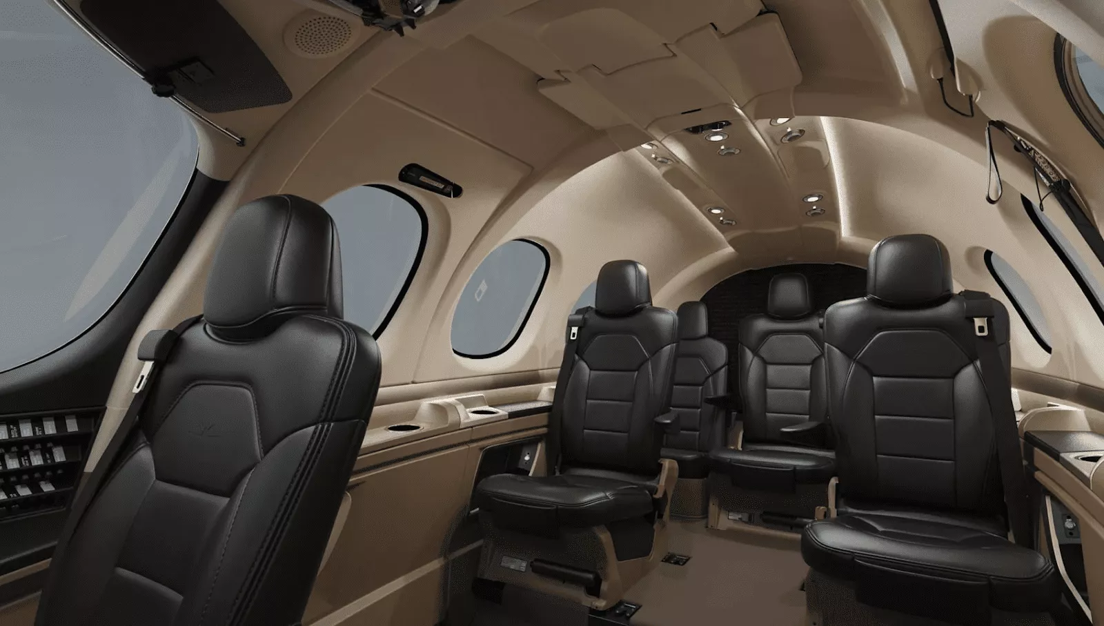 Cirrus Vision Jet Private Jet Interior