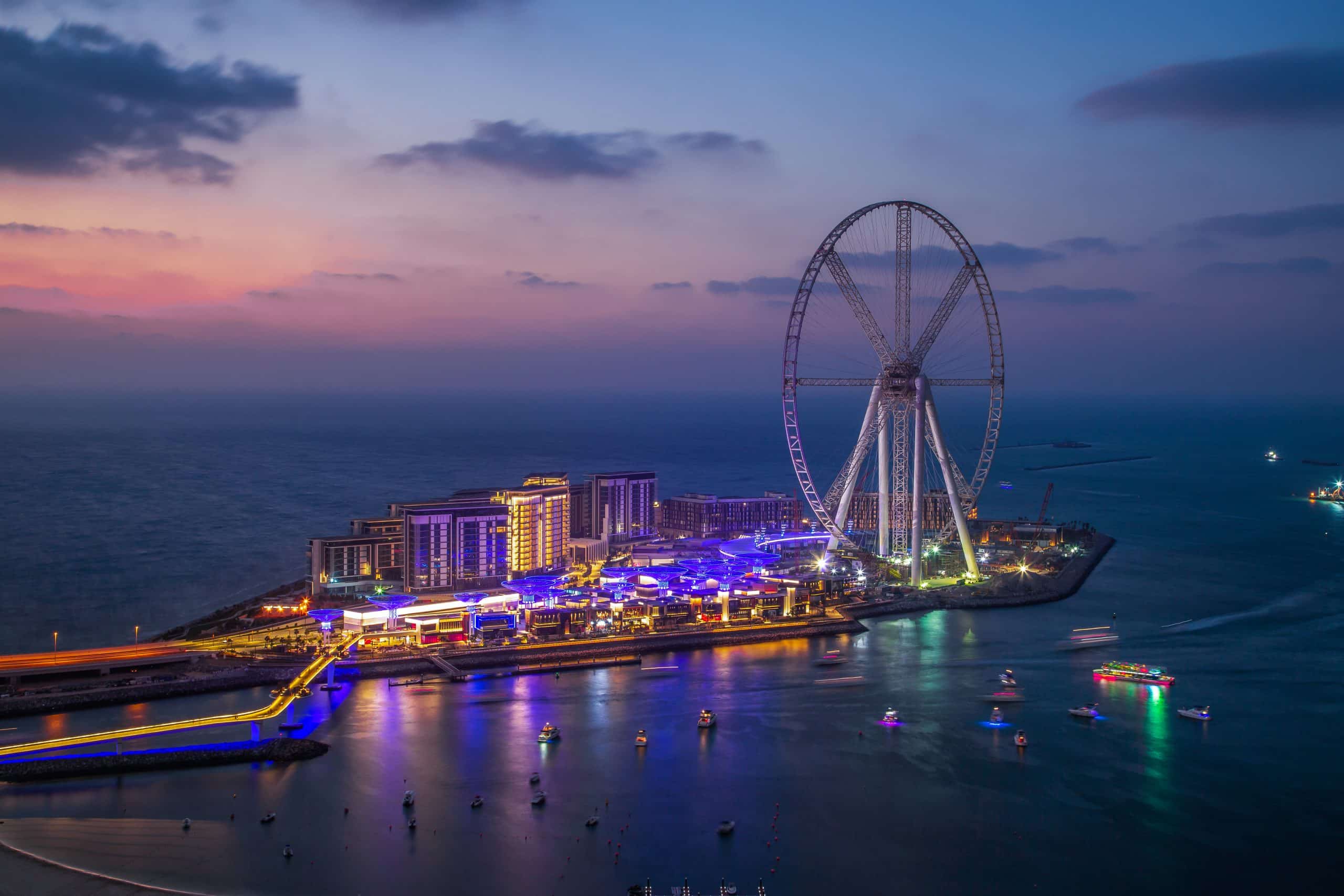 Dubai Eye and Caesar Palace