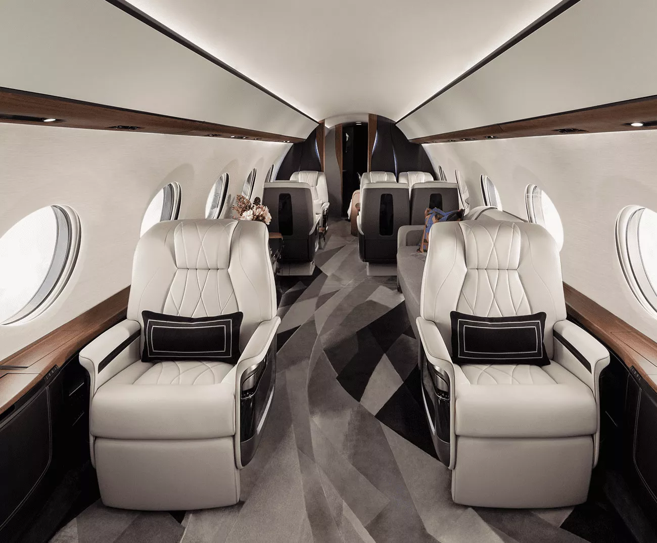 Gulfstream G700 Private Jet Cabin