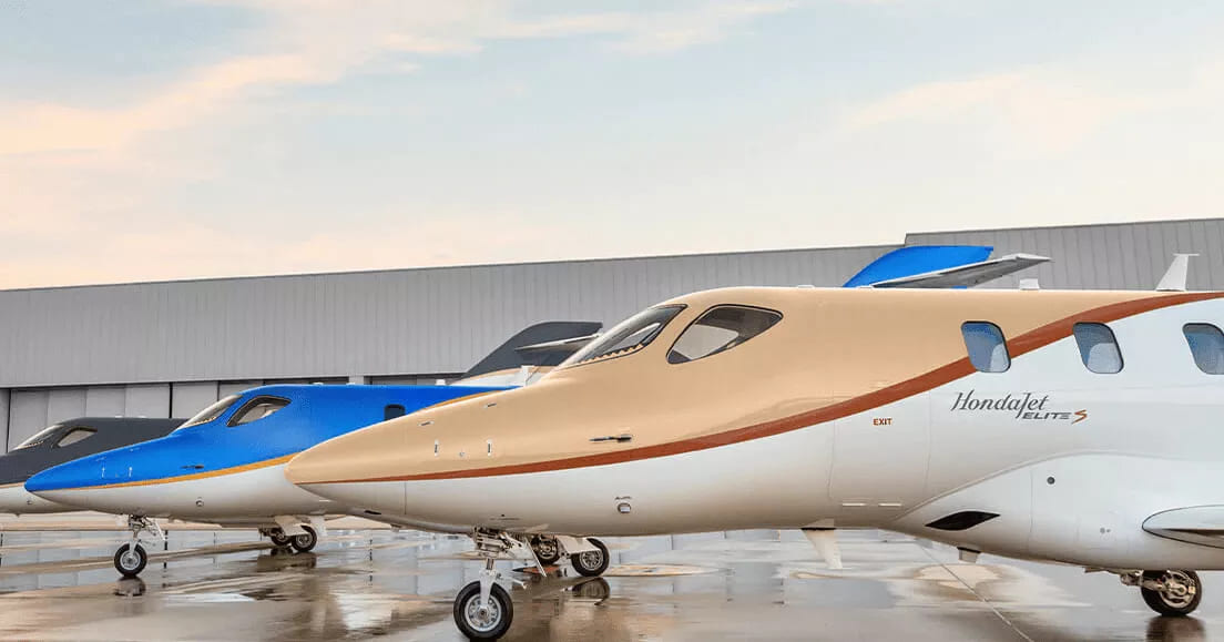 HondaJet Elite S HondaJet Elite S: Innovation, style, and fuel efficiency converge for a premium private jet experience, setting new standards in luxury aviation