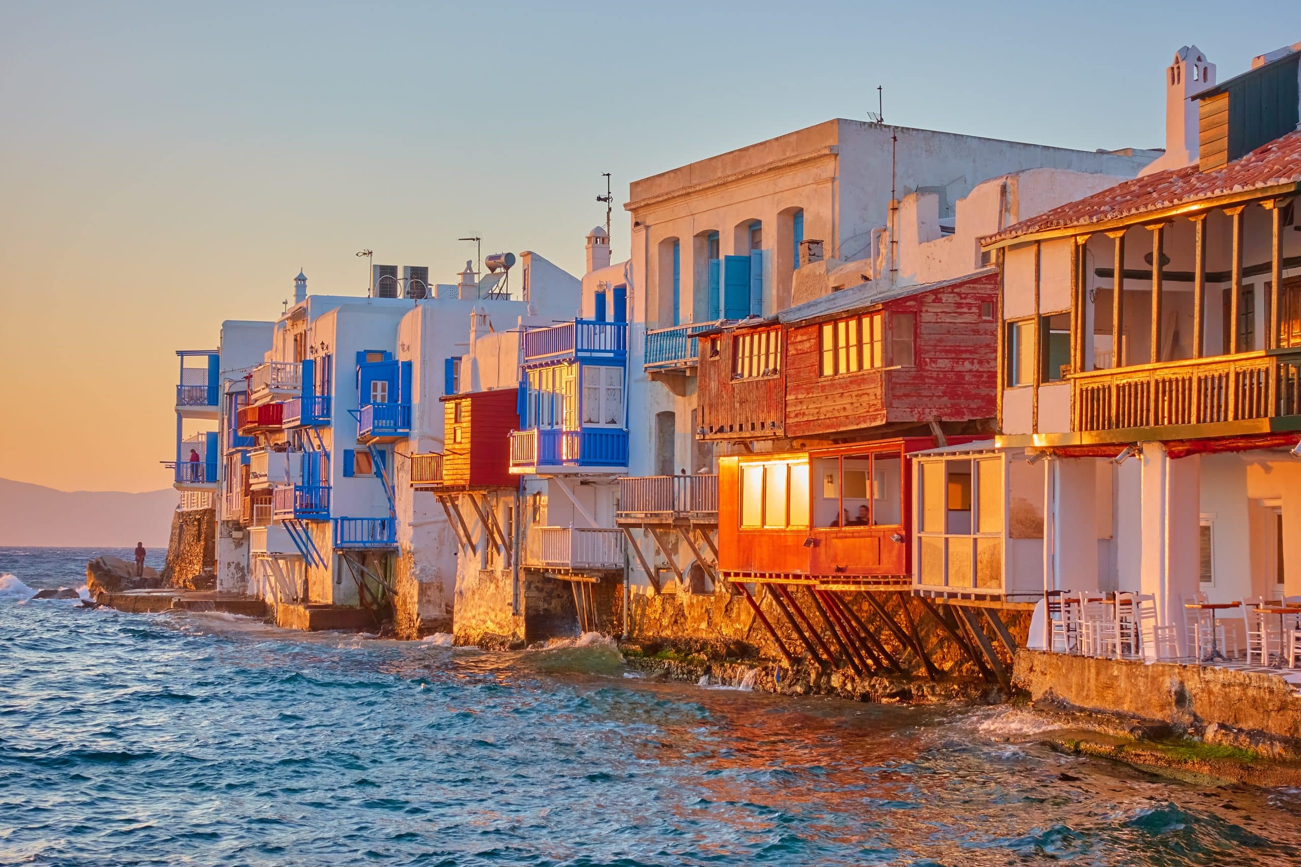 Sunset at Mykonos