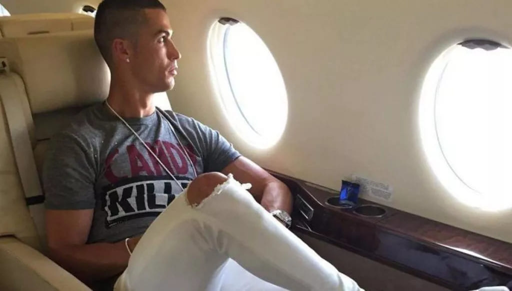 Christiano Ronaldo Private Jet