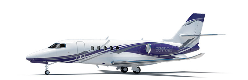 Citation Latitude: Impressive range and comfort, with cutting-edge technology and advanced safety features for a refined private jet experience