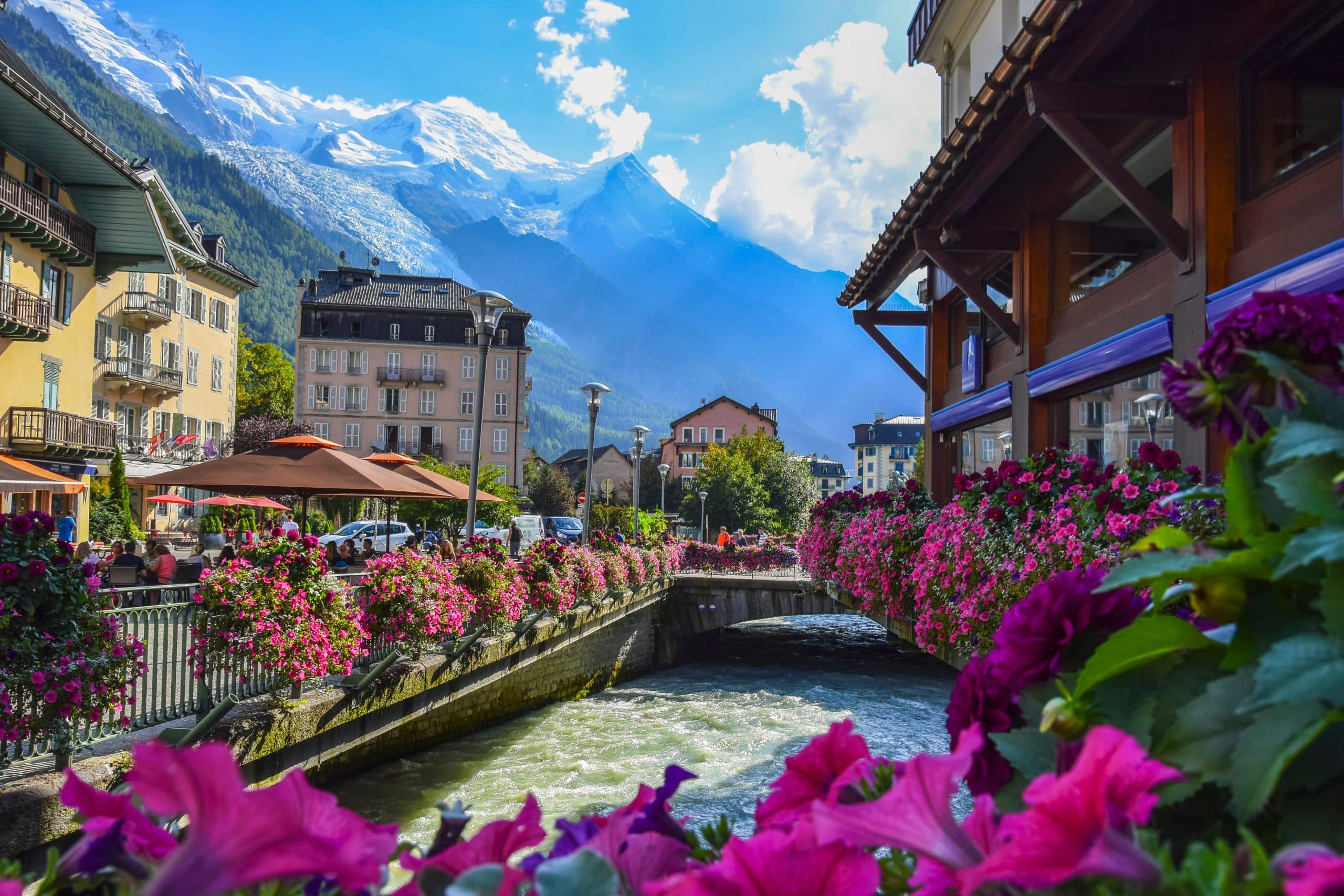 Chamonix in summer. Chamonix hiking