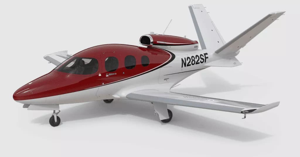 Cirrus Vision Jet SF50 Cirrus SF50: Sleek, single-engine private jet, combining advanced safety features, cutting-edge technology, and exceptional performance for a premium travel experience