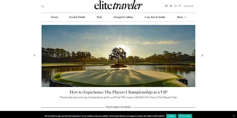 Elite Traveler Magazine