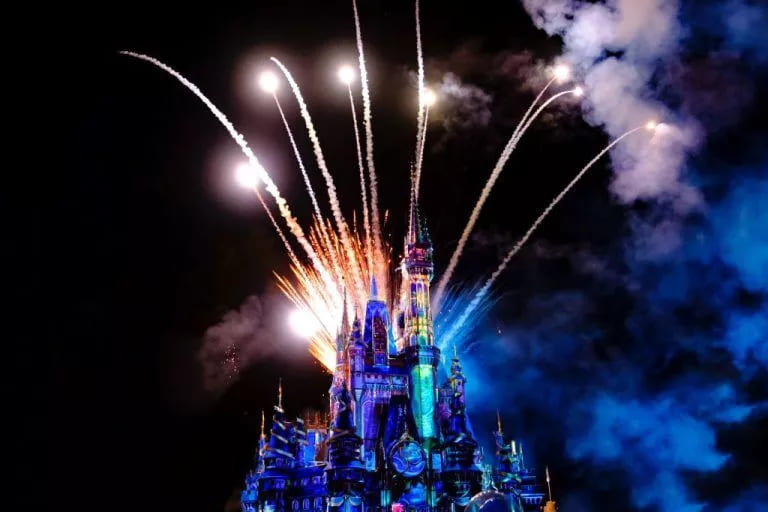 Fireworks at Disney World