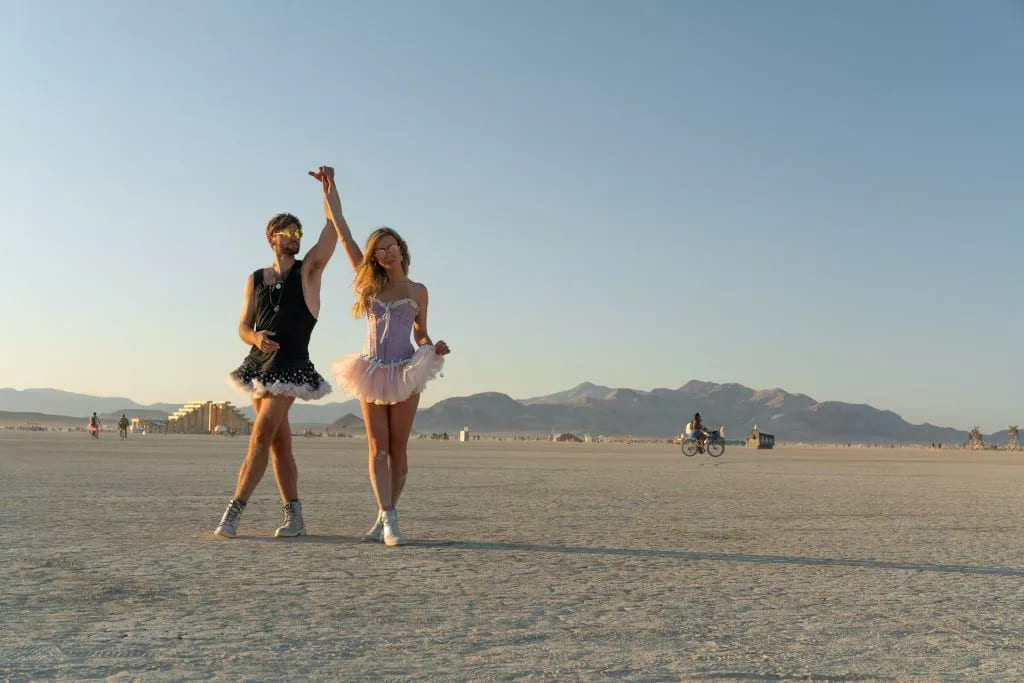 Visit Burning Man Festival in style