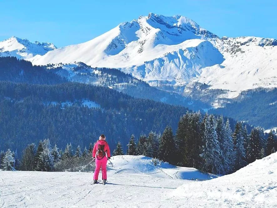 French Alps Skiing