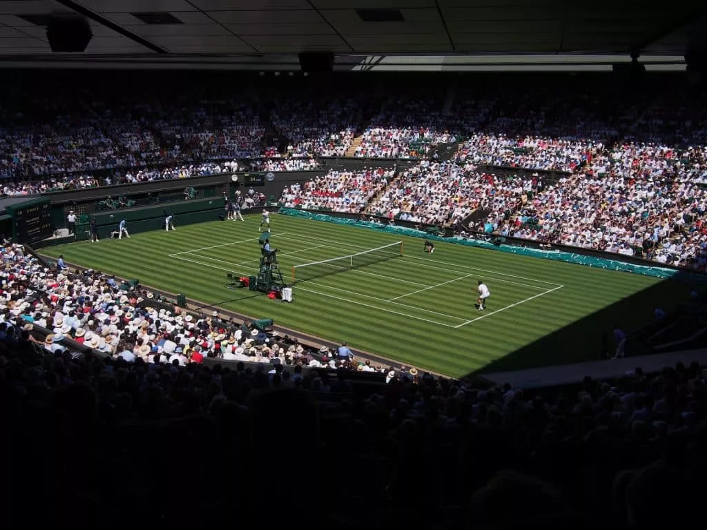 Wimbledon tennis court