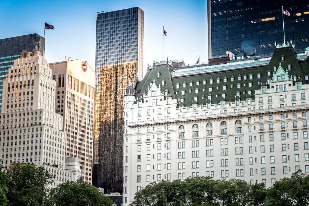 The Plaza New York City - one of the top luxurious hotels in the world