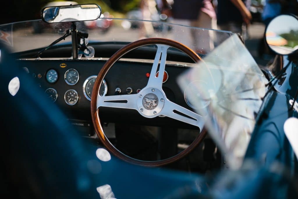 Vintage Car Steering Wheel