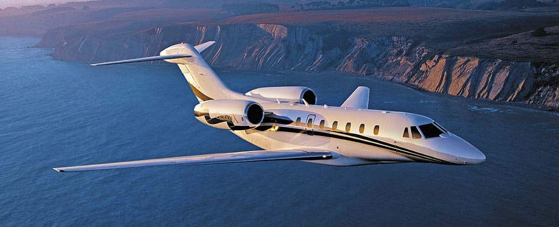 Flight of the Cessna Citation X
