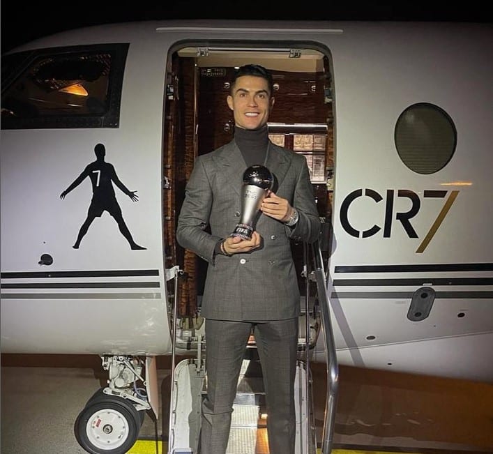 Christiano Ronaldo Private Jet