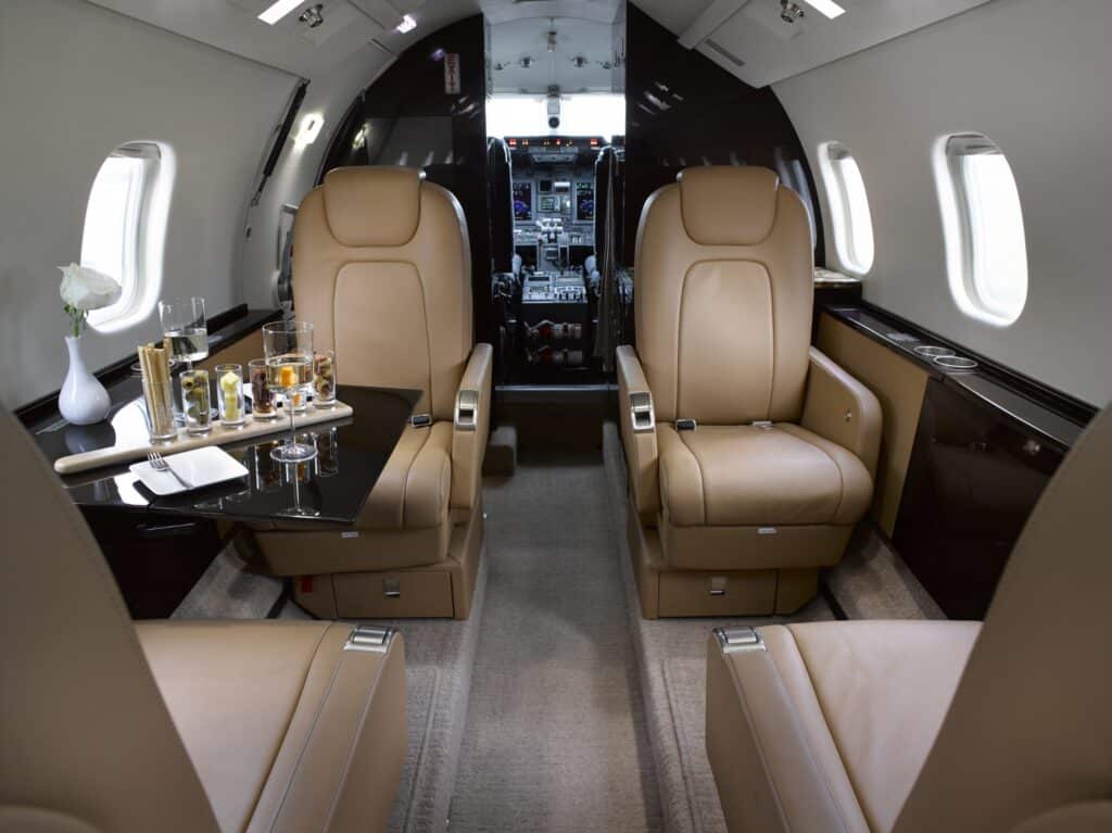 Private Jet Sharing Cabin