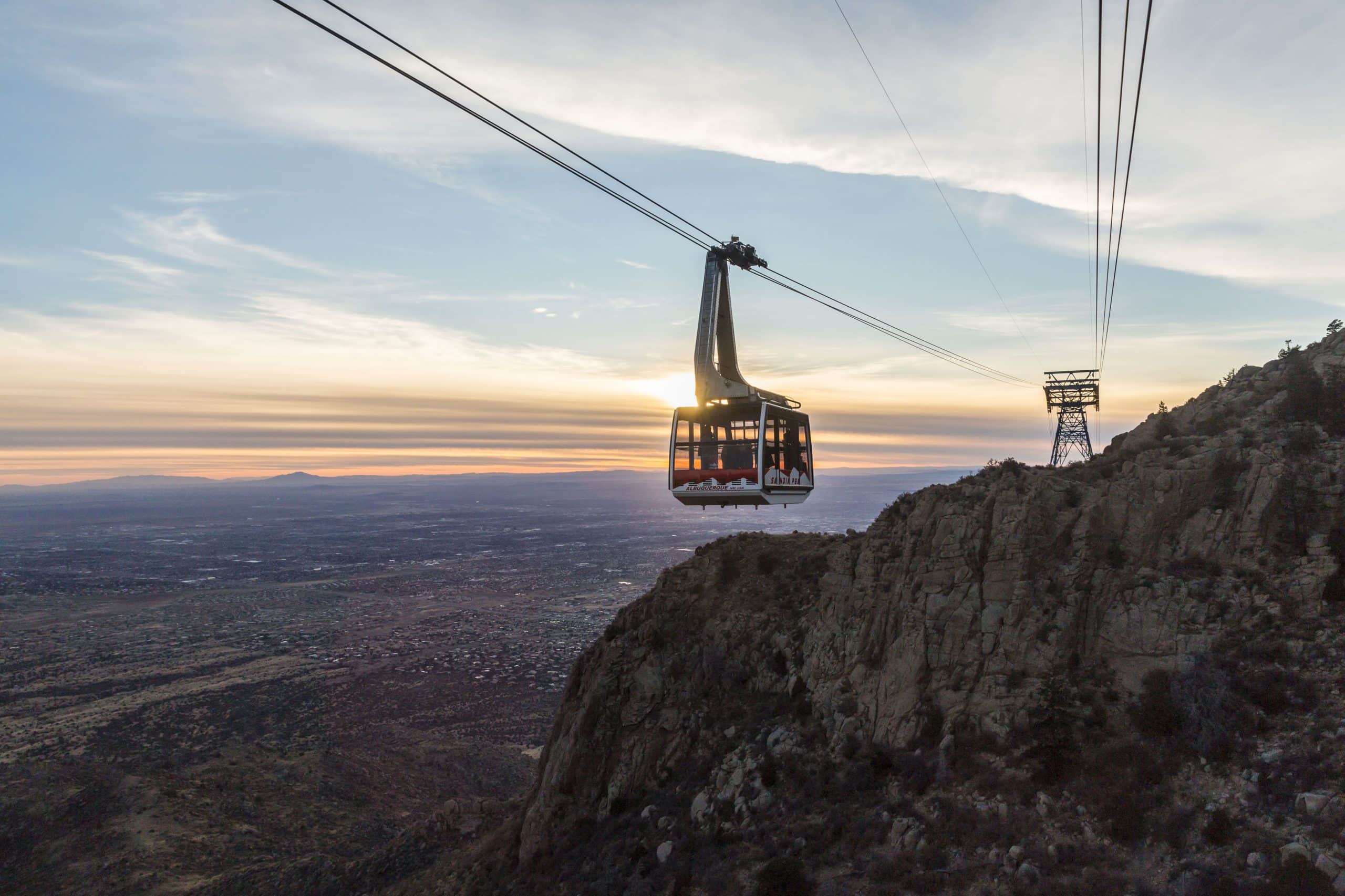 The world’s longest aerial tram rides, Albuquerque, USA
