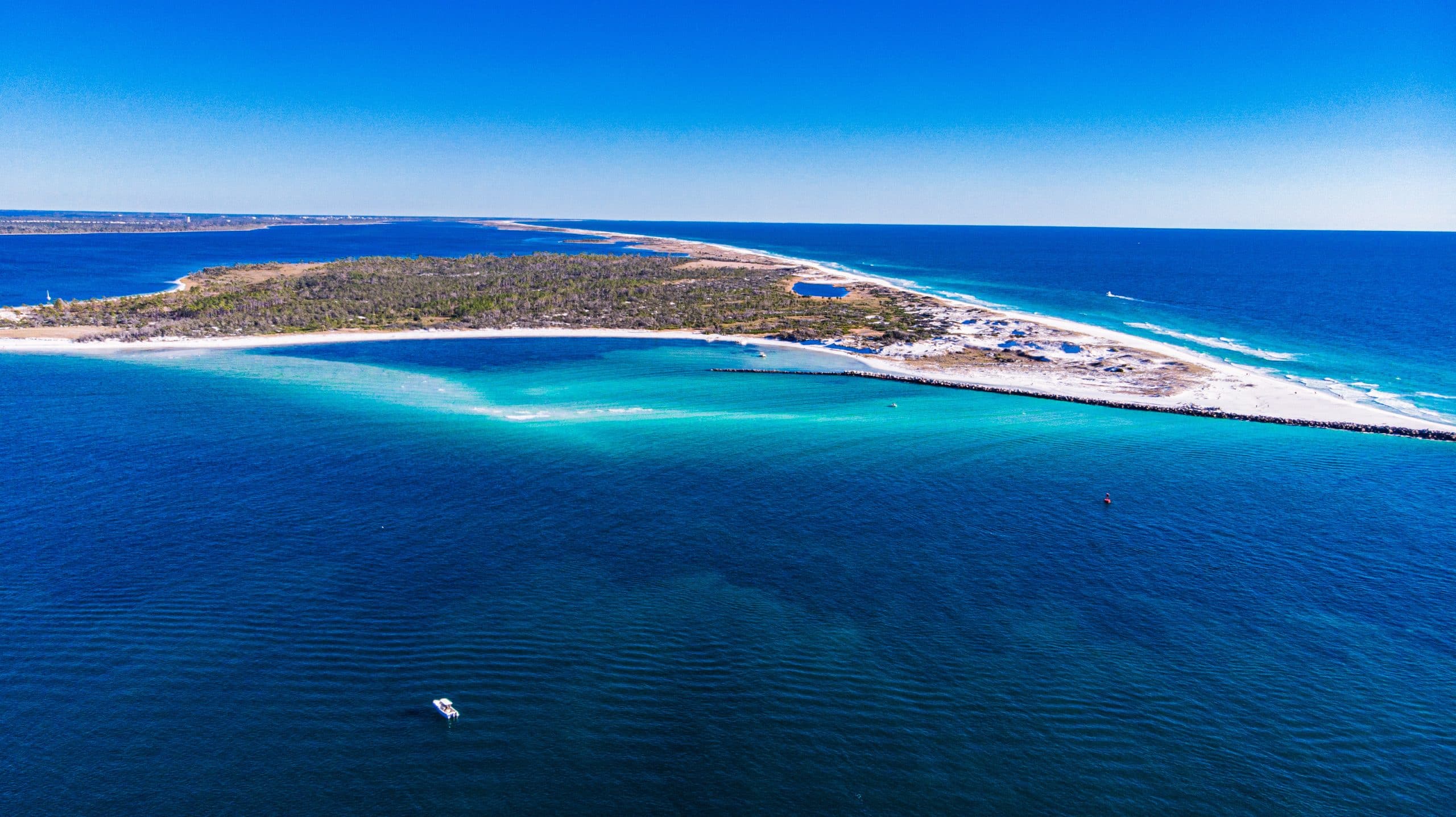 Panama City Beach Aerial View , Florida , USA