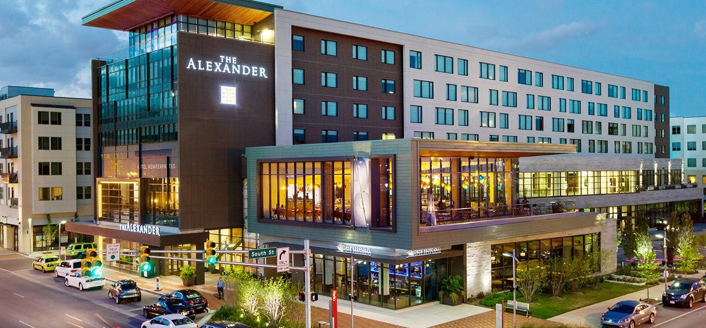 The Alexander Hotel Downtown Indianapolis.