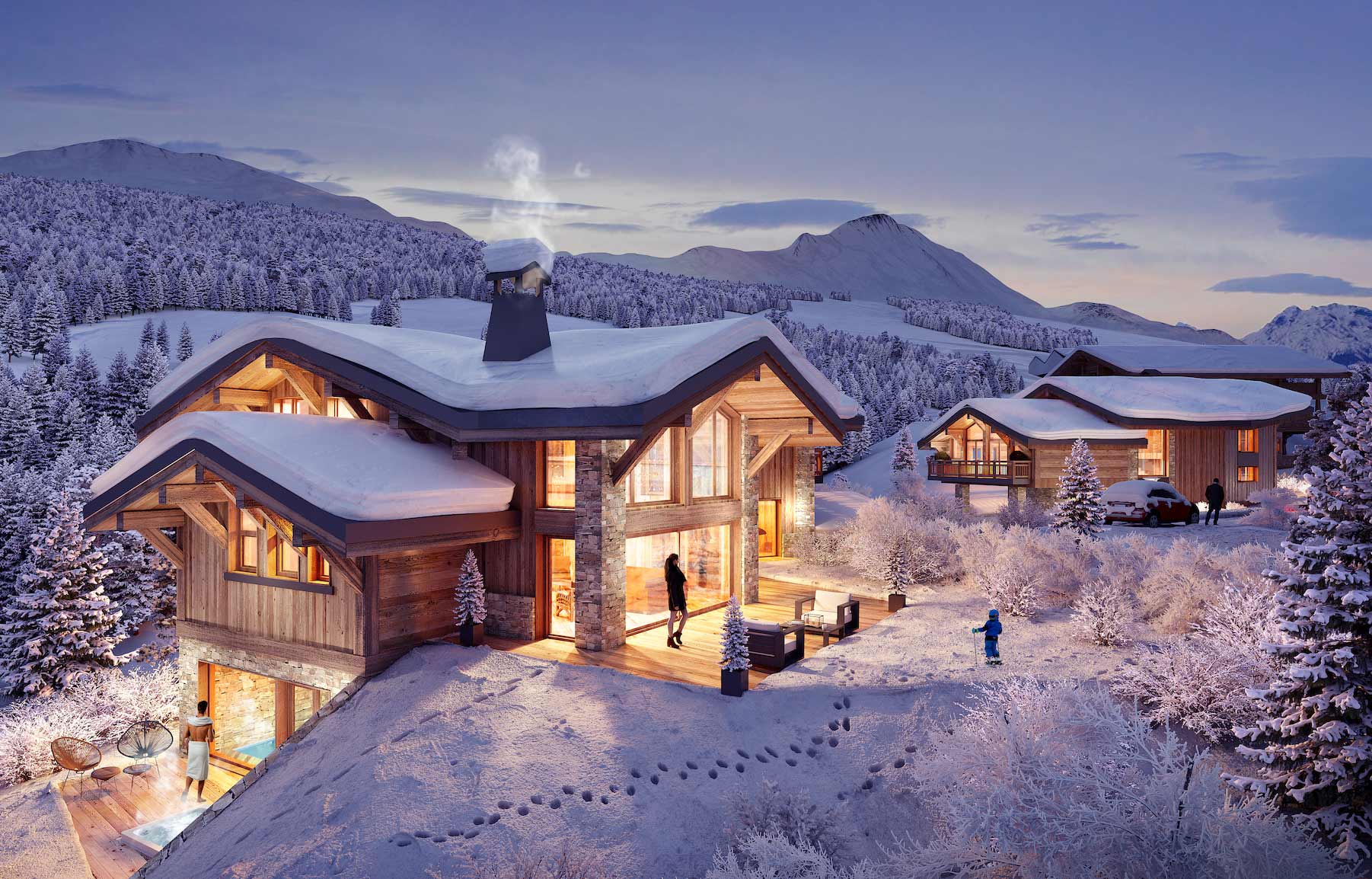 Ski House in Aspen, Colorado, USA