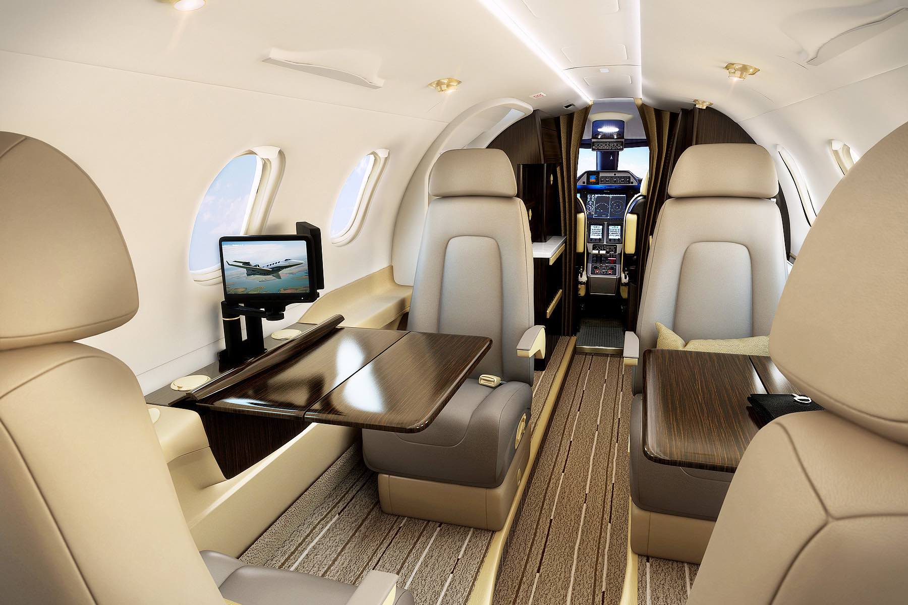 Phenom 300 Interior cabin