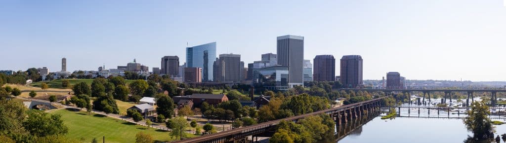 Richmond, Virginia, USA. Fly Privet Jet.