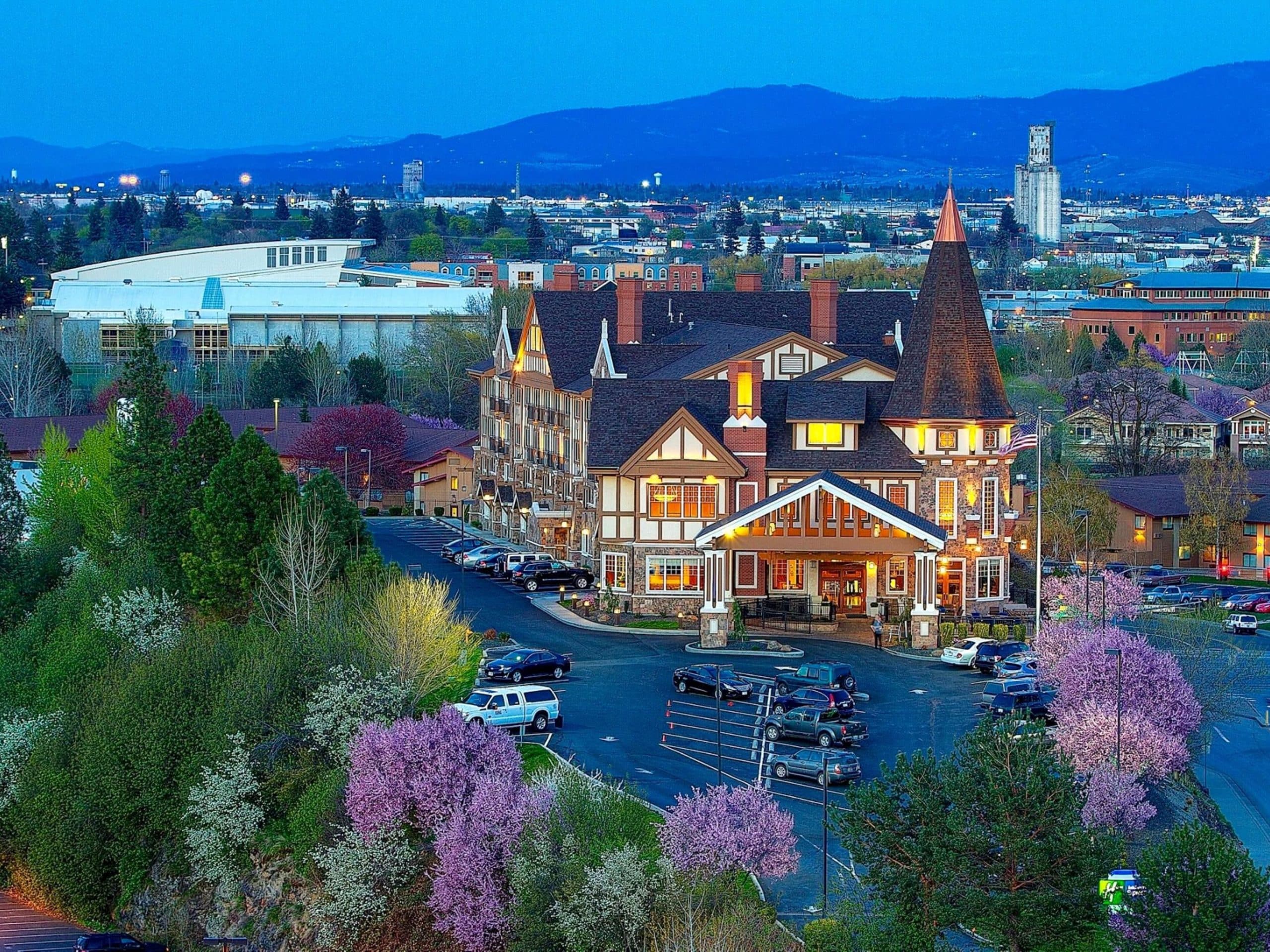 Castle on The Rock, Downtown, Spokane, Washington.