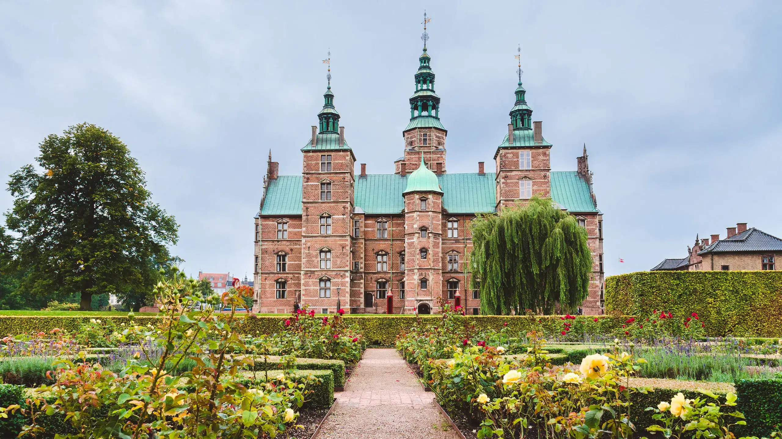 Rosenborg Castle, Copenhagen. Fly Private to Copenhagen.