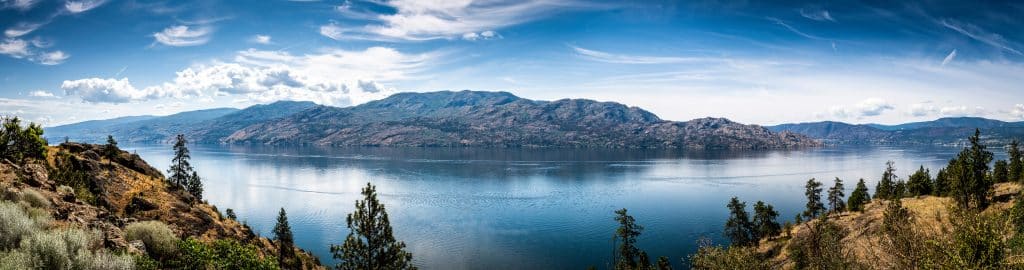 Okanagan Lake, Kelowna. Kelowna Private Jet Charter