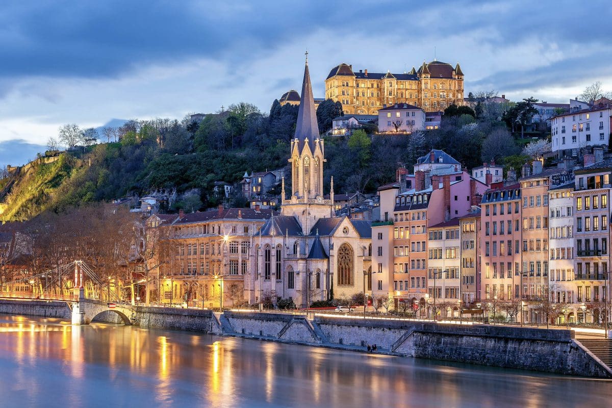 Old Town of Lyon, France