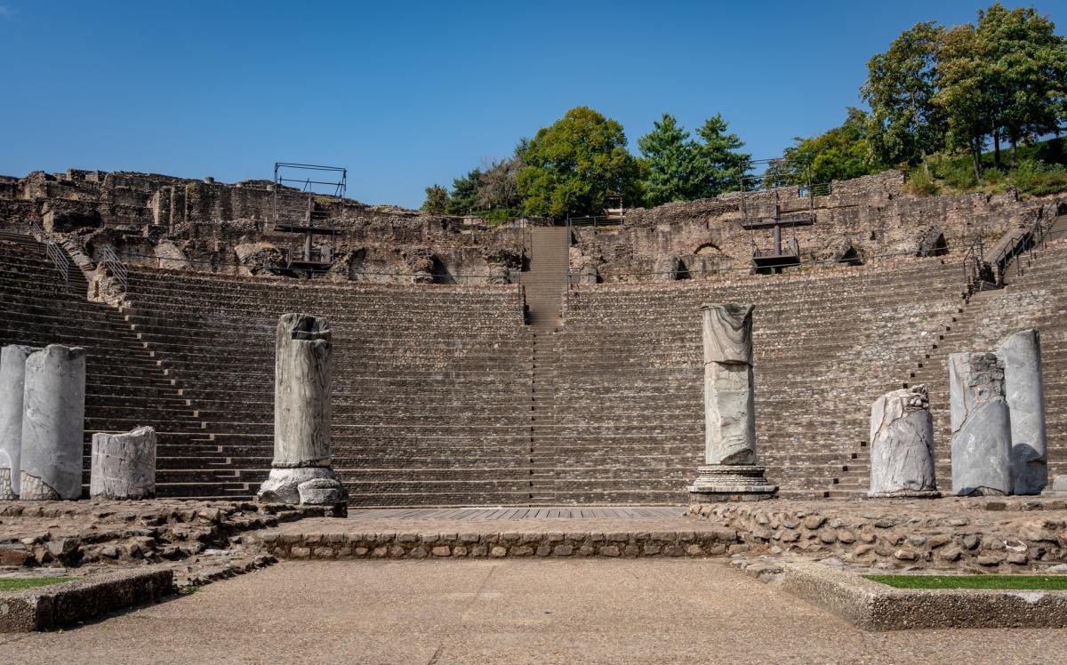 The Ancient Theatre of Fourvière during the rest of the year