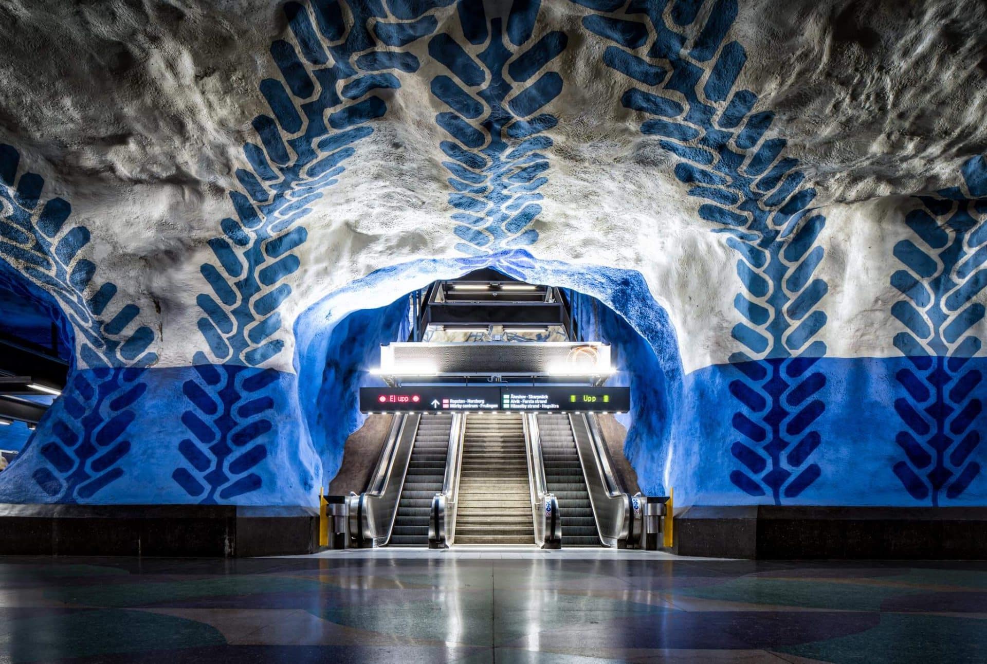 Stockholm subway is the world's largest public art gallery