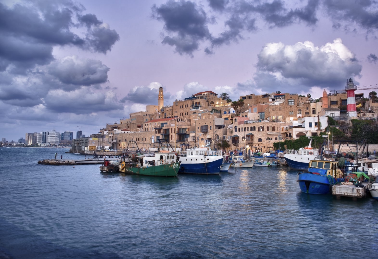 The old port in Jaffa. Tel Aviv