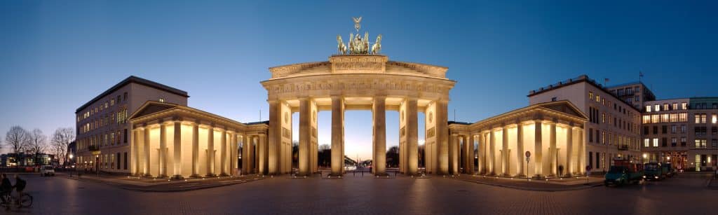 Berlin Brandenburg Gate. Fly Private to Berlin