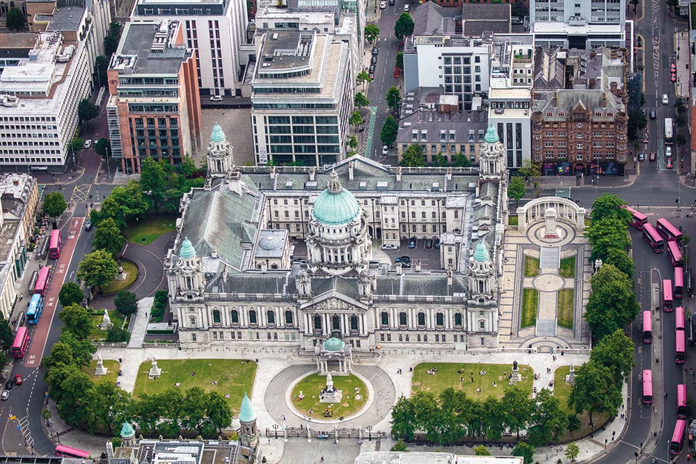 Belfast City Hall. Fly Private to Belfast