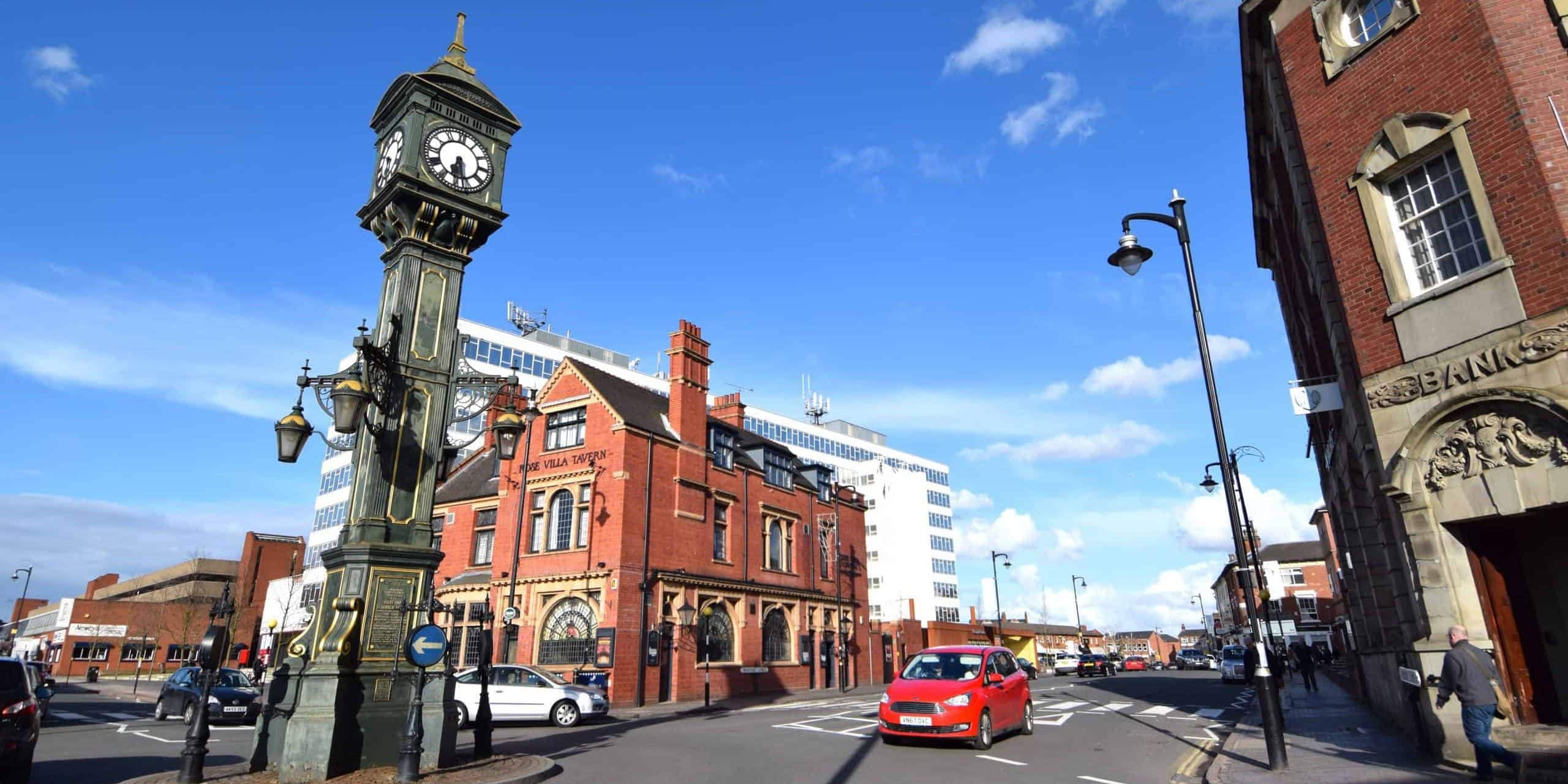 The Chamberlain Clock in the Jewellery Quarter