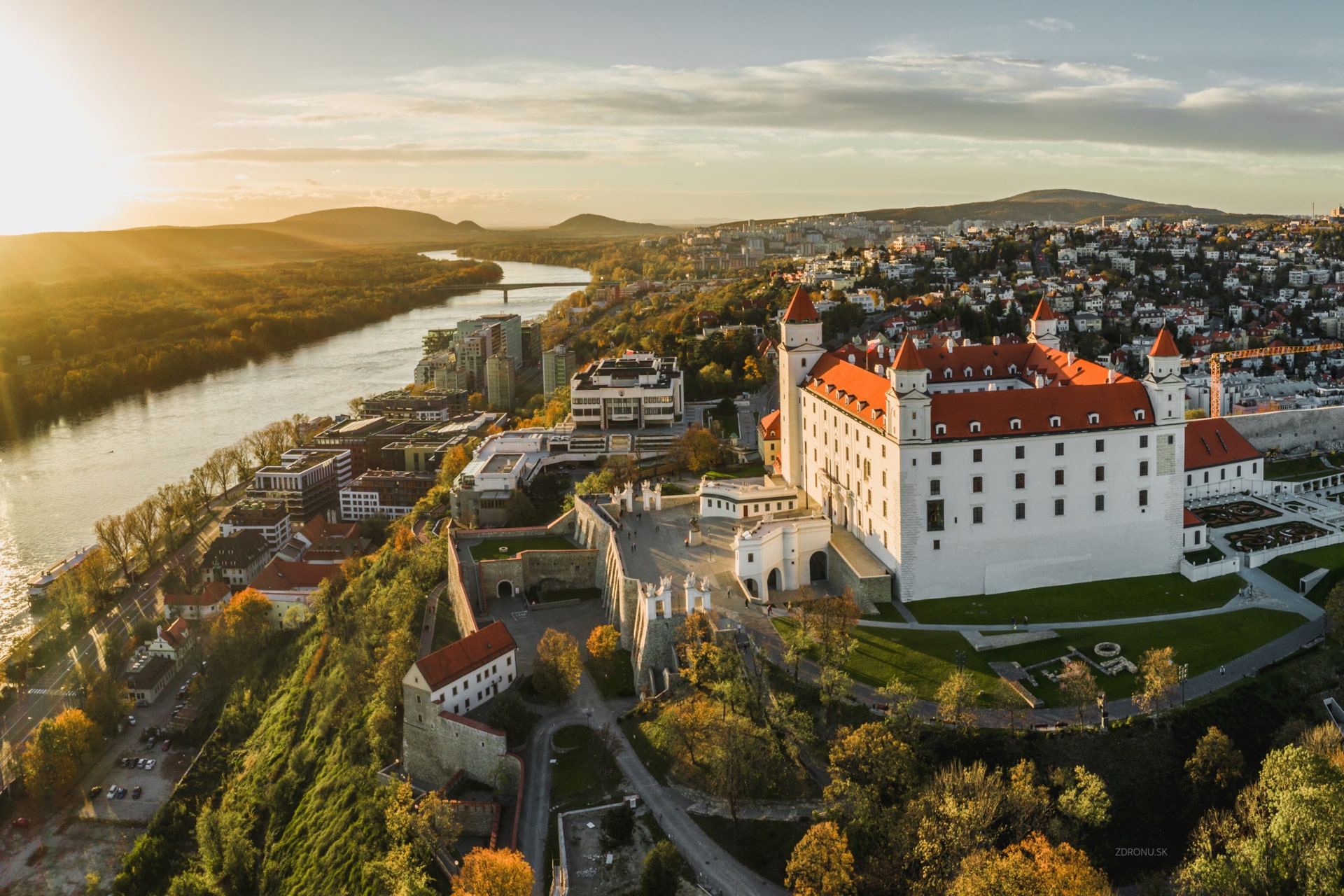 Bratislava Castle. Fly Private to Bratislava.