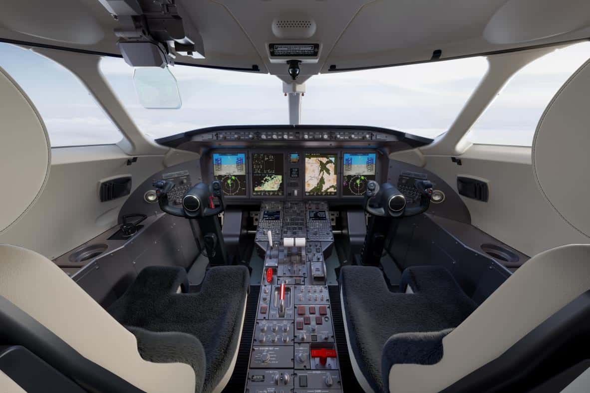 Challenger 3500 Cockpit