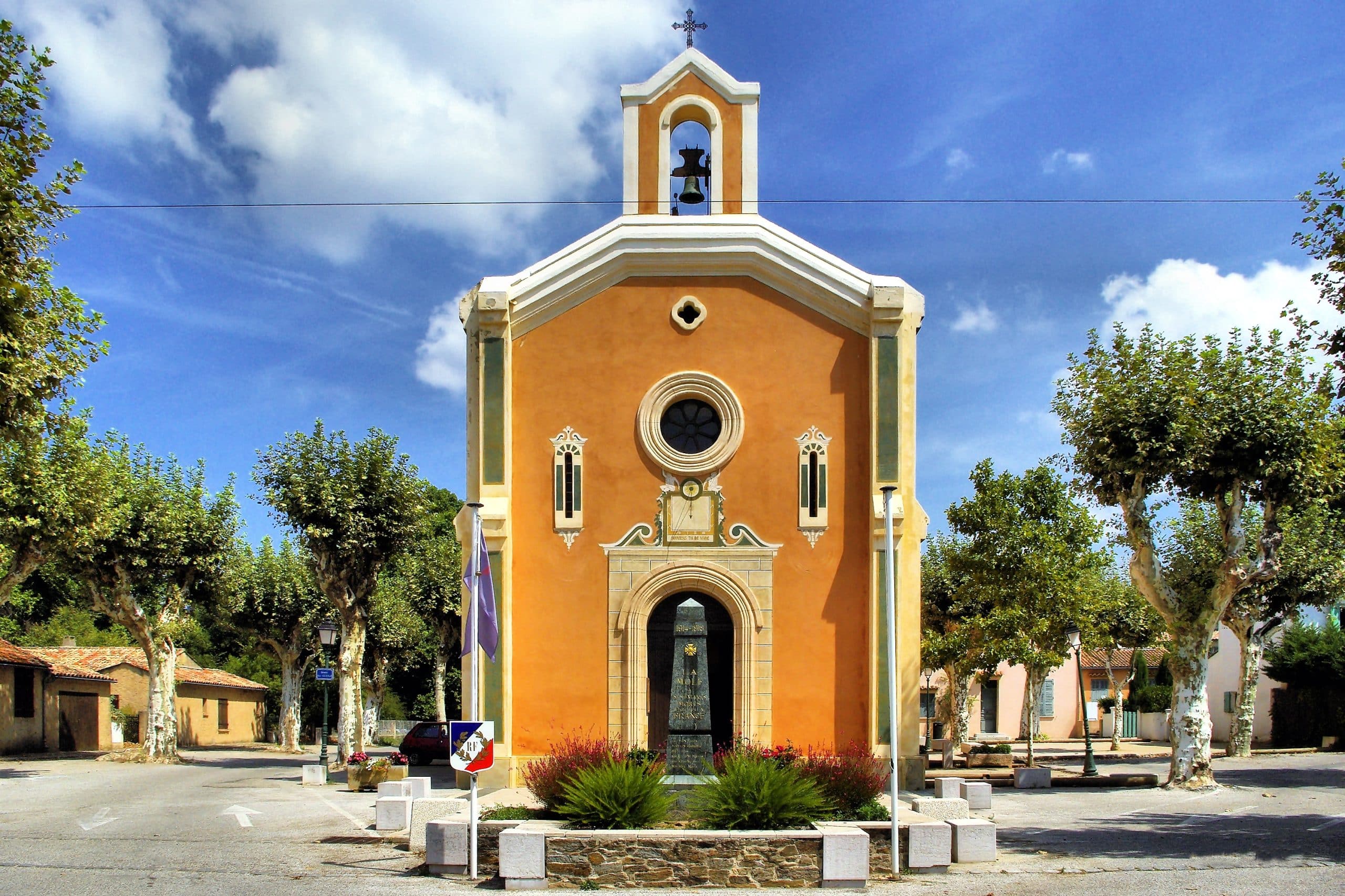 The old church of Saint-André in La Môle