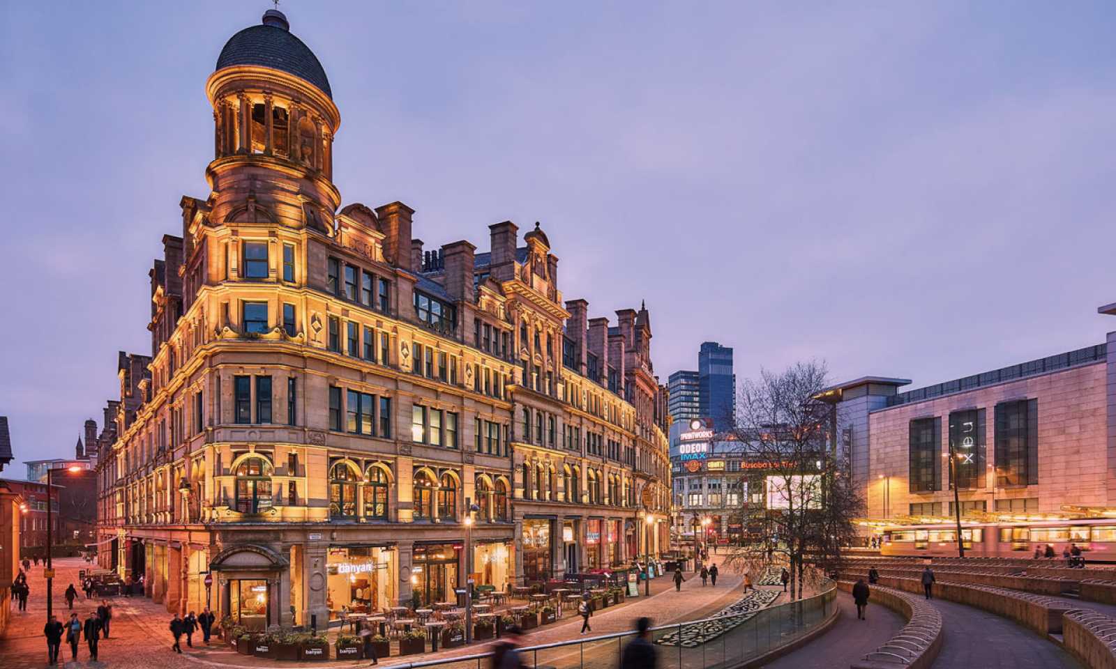 Corn Exchange Manchester. Fly Private to Manchester