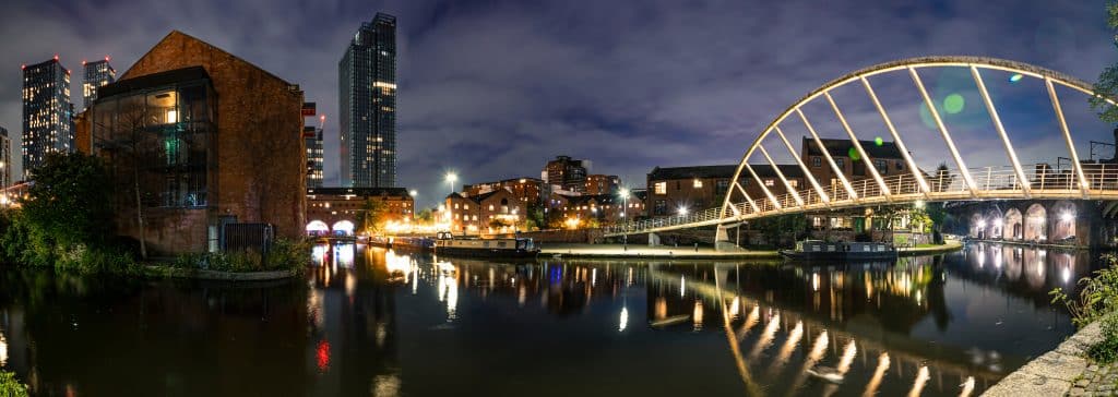 UK, Manchester, Hafen. Fly Private to Manchester