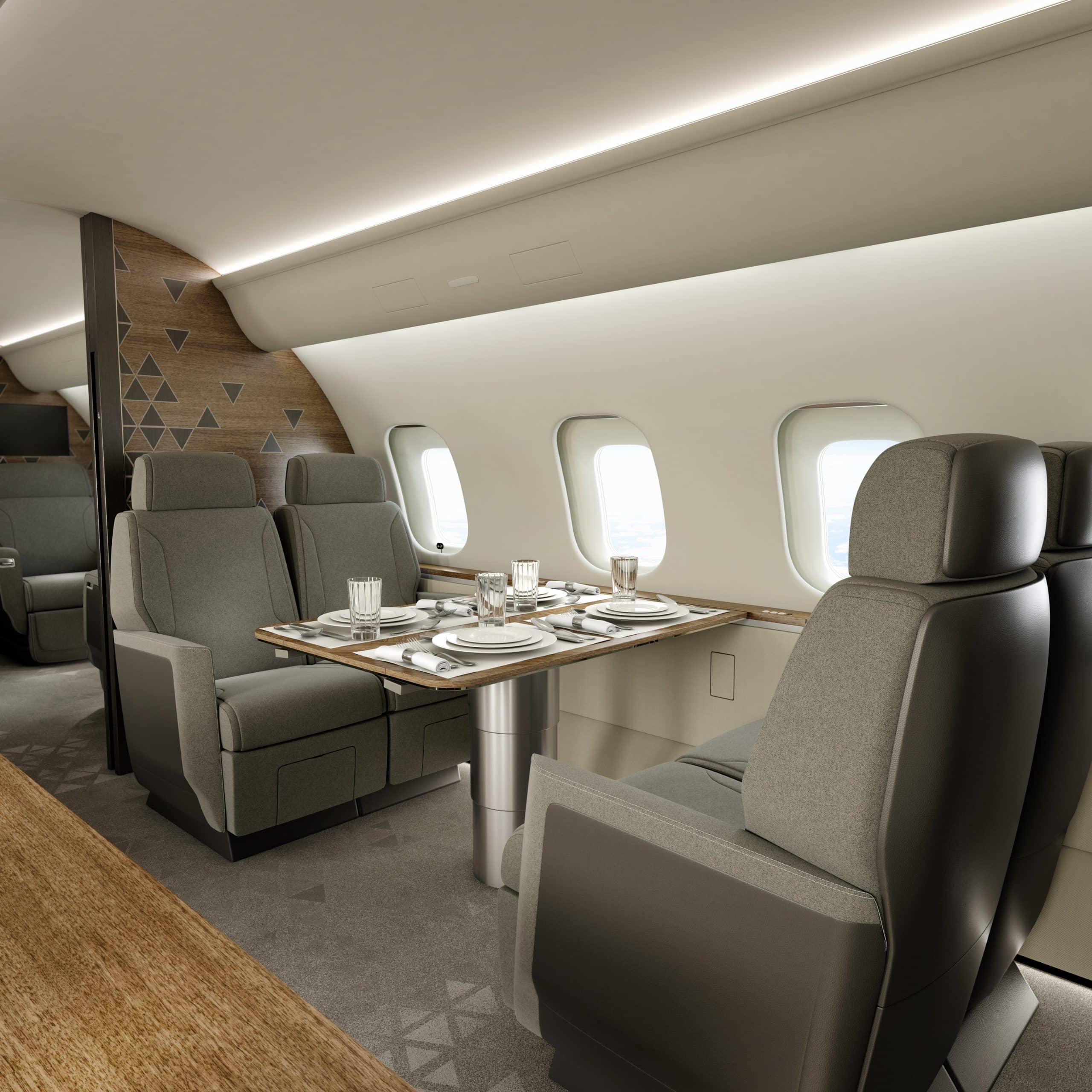 Bombardier Global 5500 Interior