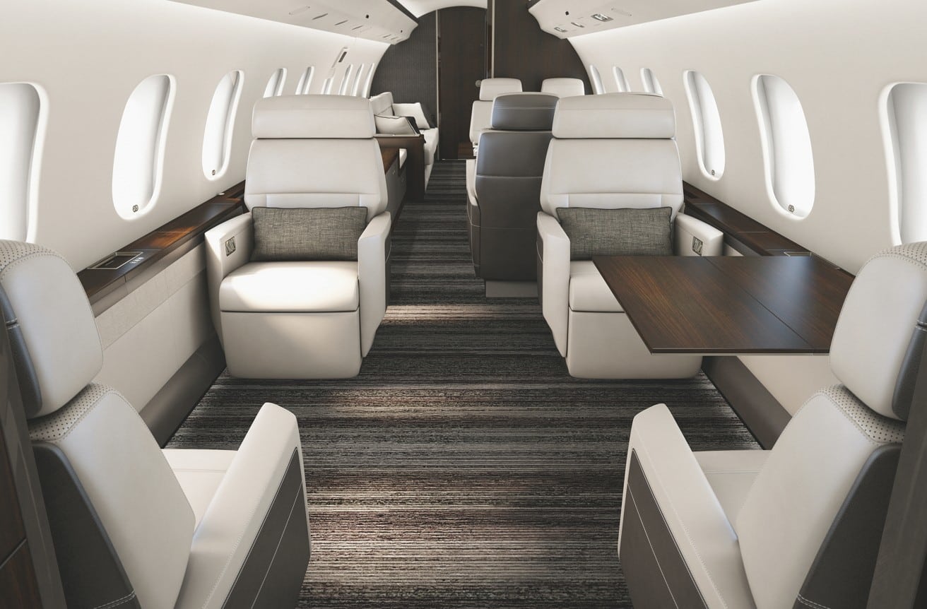 Global 6000 cabin